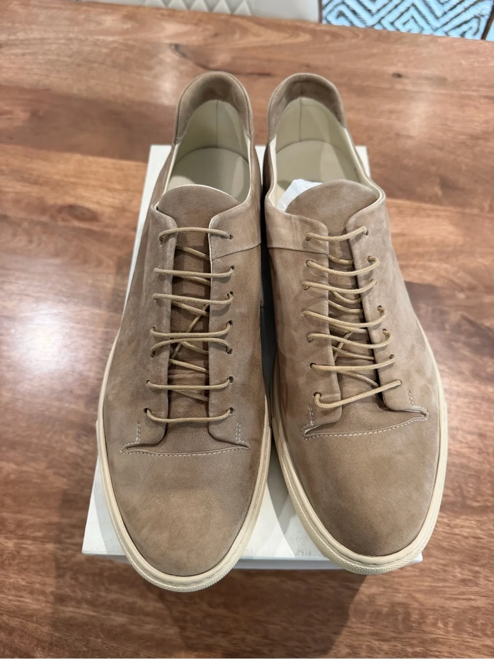 Strange Matter clean low, Tan Suede Low-Top Sneakers size 12M/13.5W BNIB